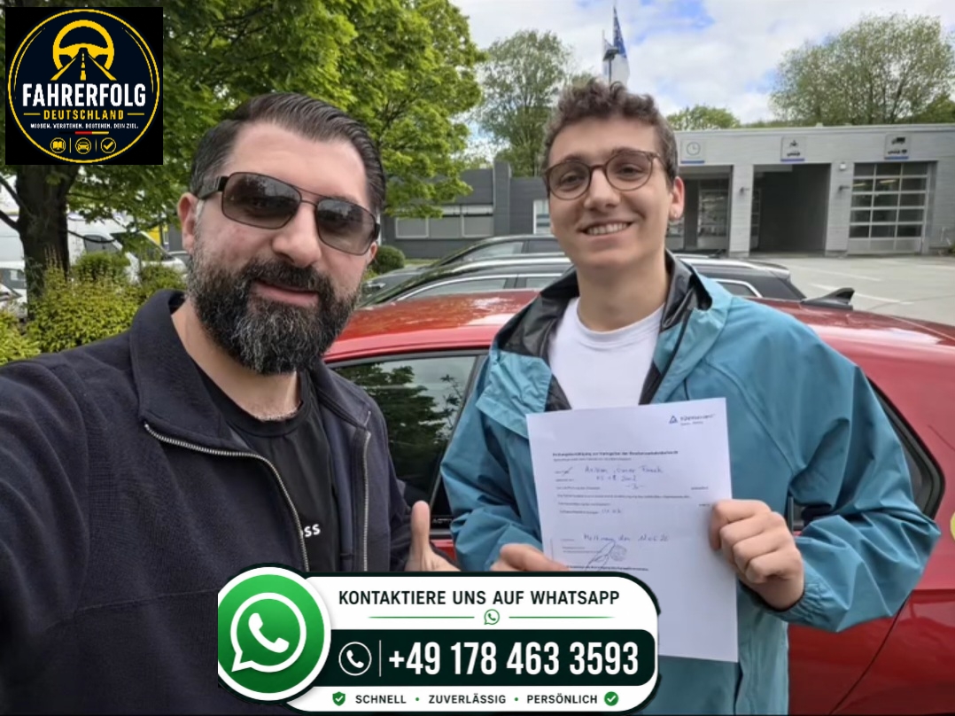Bescheinigung Führerschein B